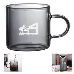 3.4Oz Small Smoke Grey Mug