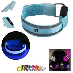 Double Reflective Stripe Luminous Arm Belt