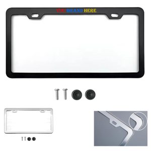 Stainless Steel License Plate Frame