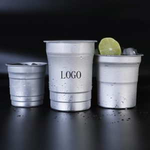 9Oz Aluminum Cold Drinking Cup