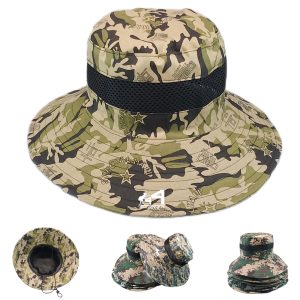 Foldable Camouflage Fisherman Hat