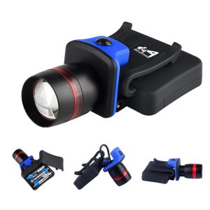 Clip-On Outdoor Flashlight For Cap