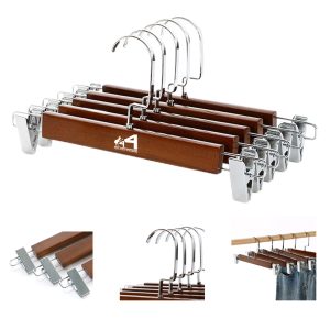 Wooden Pants Clip Hanger