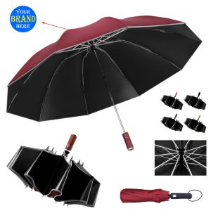 Automatic Tri-Folding Umbrella