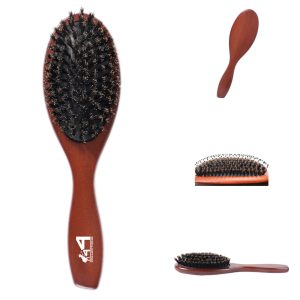 Wooden Bristle Comb