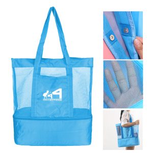 Double Layers Tote Insulation Beach Bag