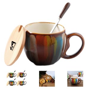 12Oz Hand-Painted Coffee Mug