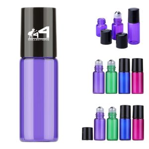 0.17Oz Mini Essential Oil Bottle W/ Steel Ball