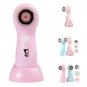 Rechargeable Facial Brush W/ 2 Alternative Brush Heads