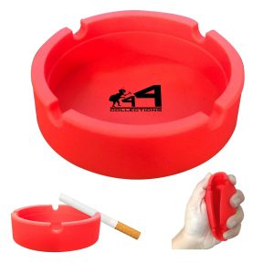 Round Silicone Ashtray