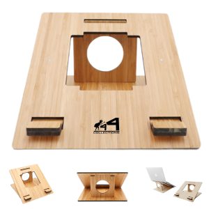 Wooden Foldable Laptop Stand