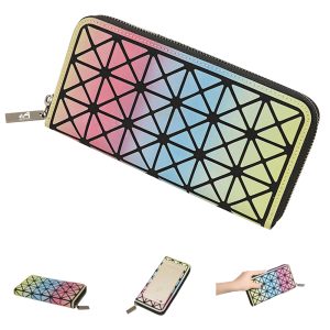 Laser Diamond-Shaped Purse