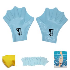 Children Swimming Silicone Webbed Gloves