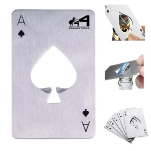 Stainless Steel Poker-Shaped Bottle Opener
