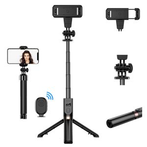 Retractable Three-Legged Self-Timer Stand