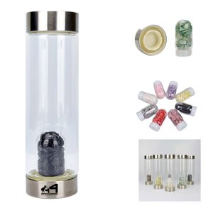 550Ml/18.6Oz Crystal Water Bottle