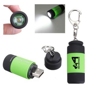 Mini Dazzling Flashlight Keychain