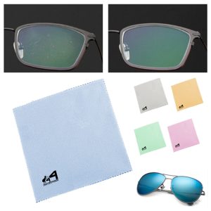 7.87 X 7.87 Inch Micro-Fiber Eyeglasses Cleaning Cloths