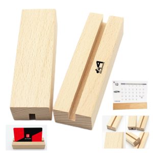 Wooden Desk Calendar Holder