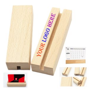 Wooden Desk Calendar Holder