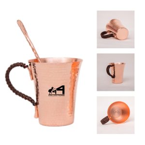 11.83Oz Solid Copper Mug