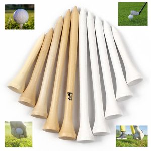 Golf Wood Ball Pegs