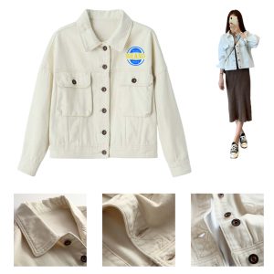 White Denim Jacket