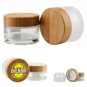 60G Frosted Glass Cream Jar