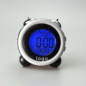 Usb Led Multifunction Alarm Clock W/ Dual Alarms