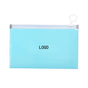 Slide-Lock Plastic Mask Storage Pouch
