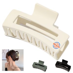 Square Hollowing Claw Clip