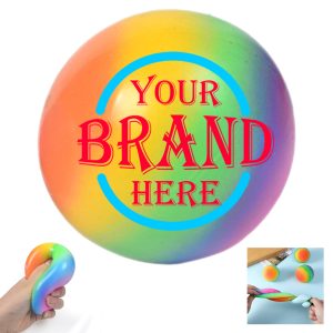 2.8 Inch Rainbow Flour Stress Relief Ball