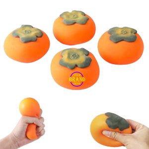 Liquid-filled Persimmon Stress Ball