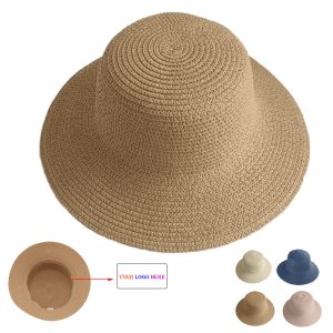 Kids' DIY Summer Sun Protective Straw Hat