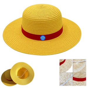 Luffy Straw Hat with String for Kids