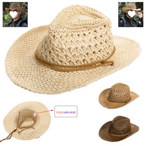 Adult Cowboy Straw Hat