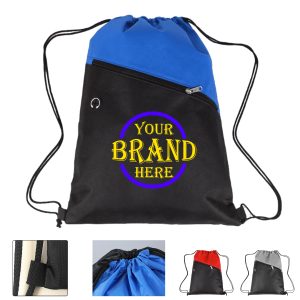 13.8x17.72 Inch Non-woven Drawstring Backpack