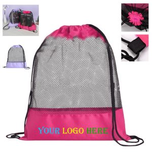 13.39x16.93 Inch Terylene Drawstring Backpack