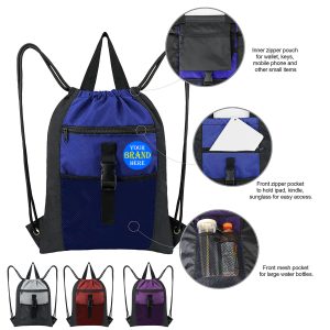 15x18.5 Inch Oxford Fabric Drawstring Backpack