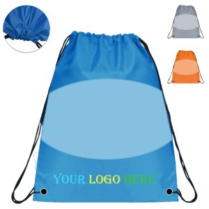 13.39x15.75 Inch Oxford Fabric Drawstring Backpack