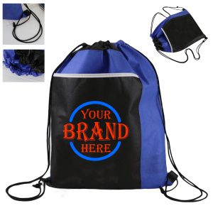 16.14x13.39 Inch Terylene Drawstring Backpack