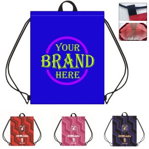 13.39x16.93 Inch Oxford Fabric Drawstring Backpack