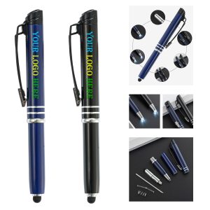 Stylus Metal Pen With LED light