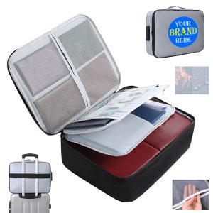 Fireproof & Waterproof Document Bag With Lock