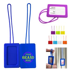 Silicone Luggage Tag