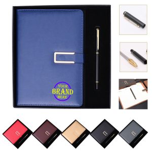 PU A5 Notebook Set Gift Box