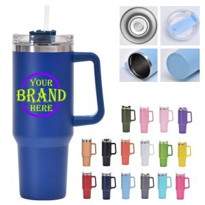 40 Oz Vacuum Insulated Stainless Steel Mug