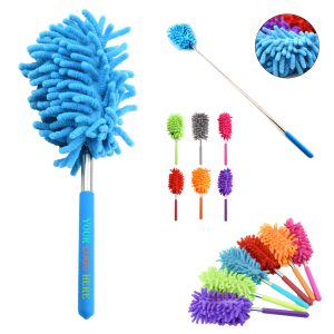Retractable Chenille Duster with Telescopic Pole