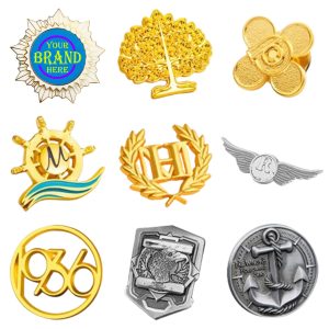 Custom Hard Enamel Pin Cufflinks