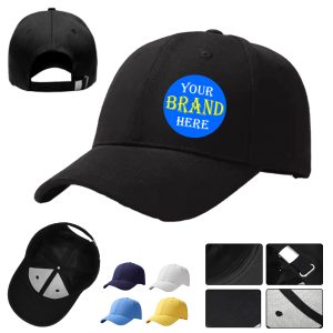 6 Panel Cotton Baseball Cap